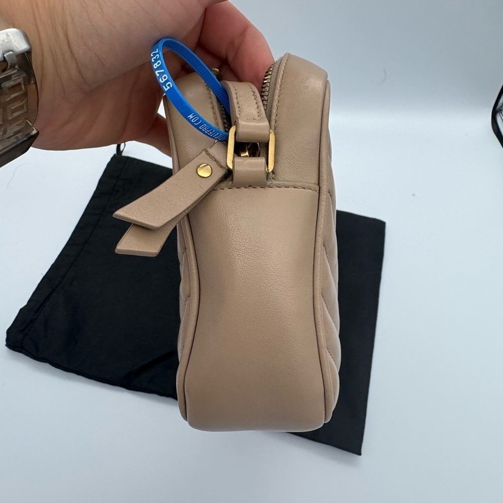 Yves Saint Laurent YSL Camera Bag Dark Beige with Dustbag - Picture 5 of 17